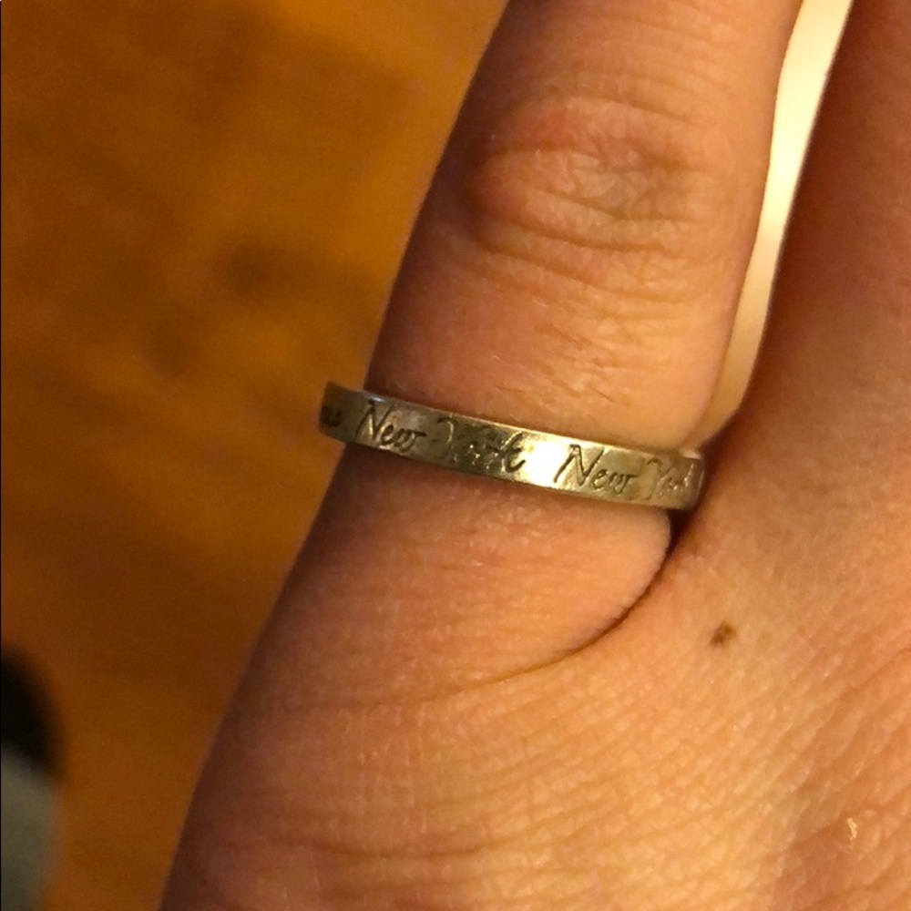 Tiffany & Co. Thin Sterling Silver Band